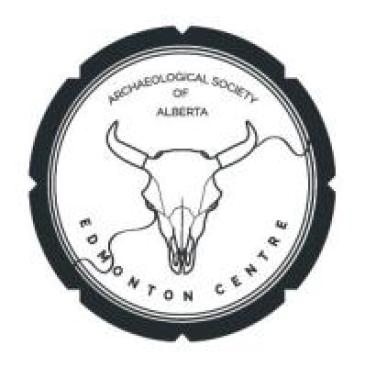 Edmonton Logo - bison skull in circle