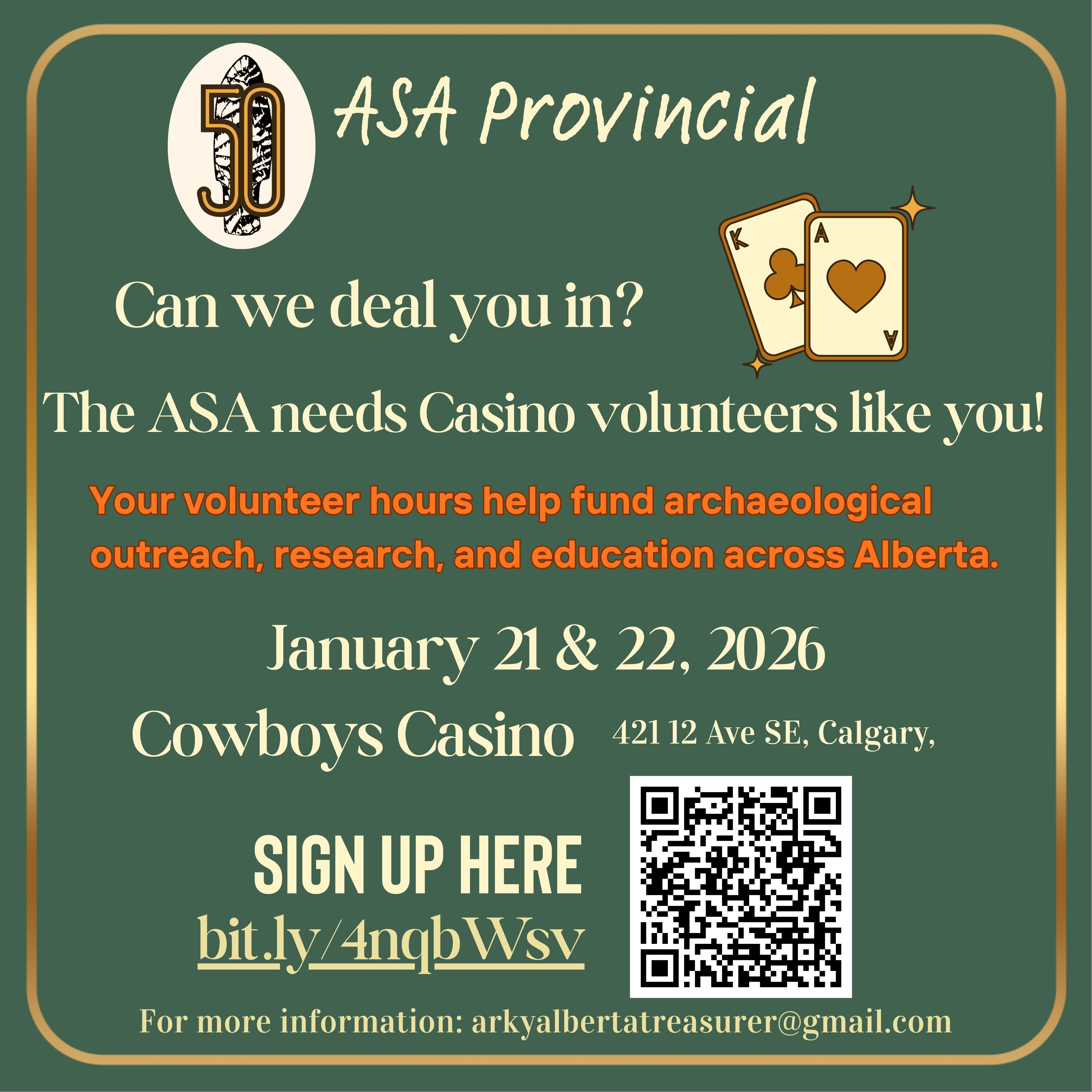 the Casino link and bitly