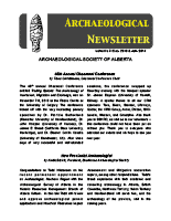 ASA Newsletters: 2014 (#7–#12)