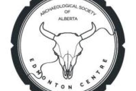 Edmonton Logo - bison skull in circle